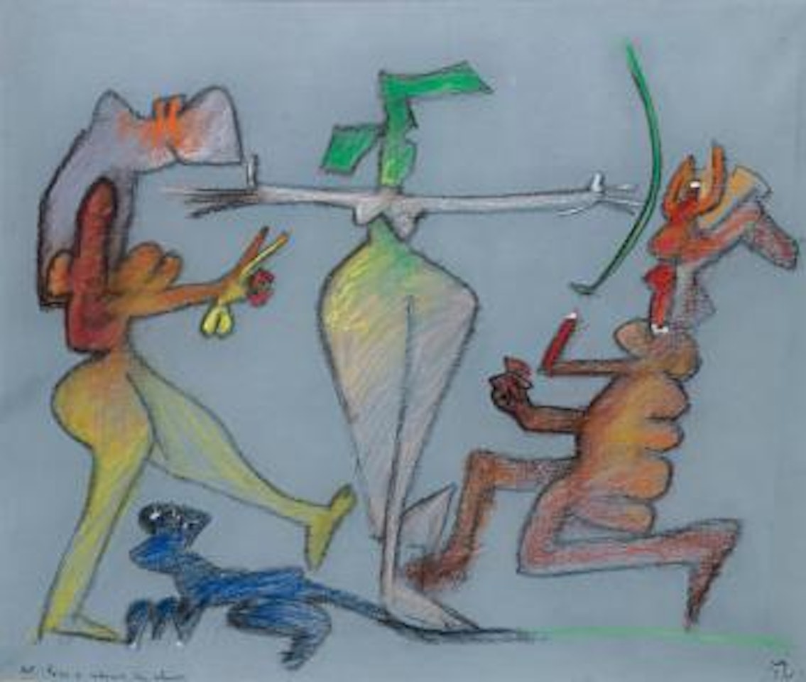 Tomad Señora Esa Mano (From The Don Qui Series, Cap XLIII) by Roberto Matta