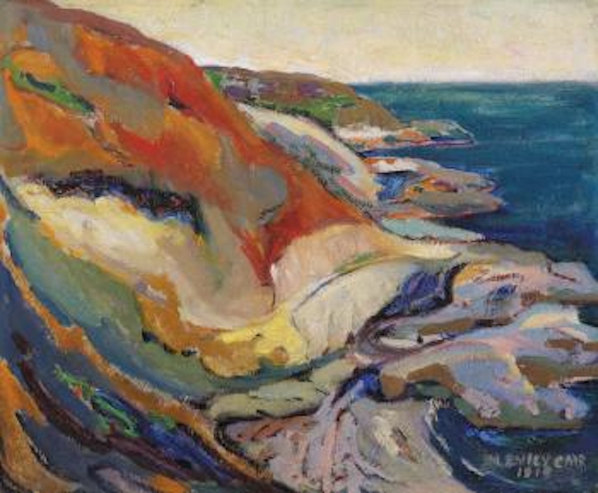 Along the cliff, Beacon Hill, Victoria by Emily M Carr