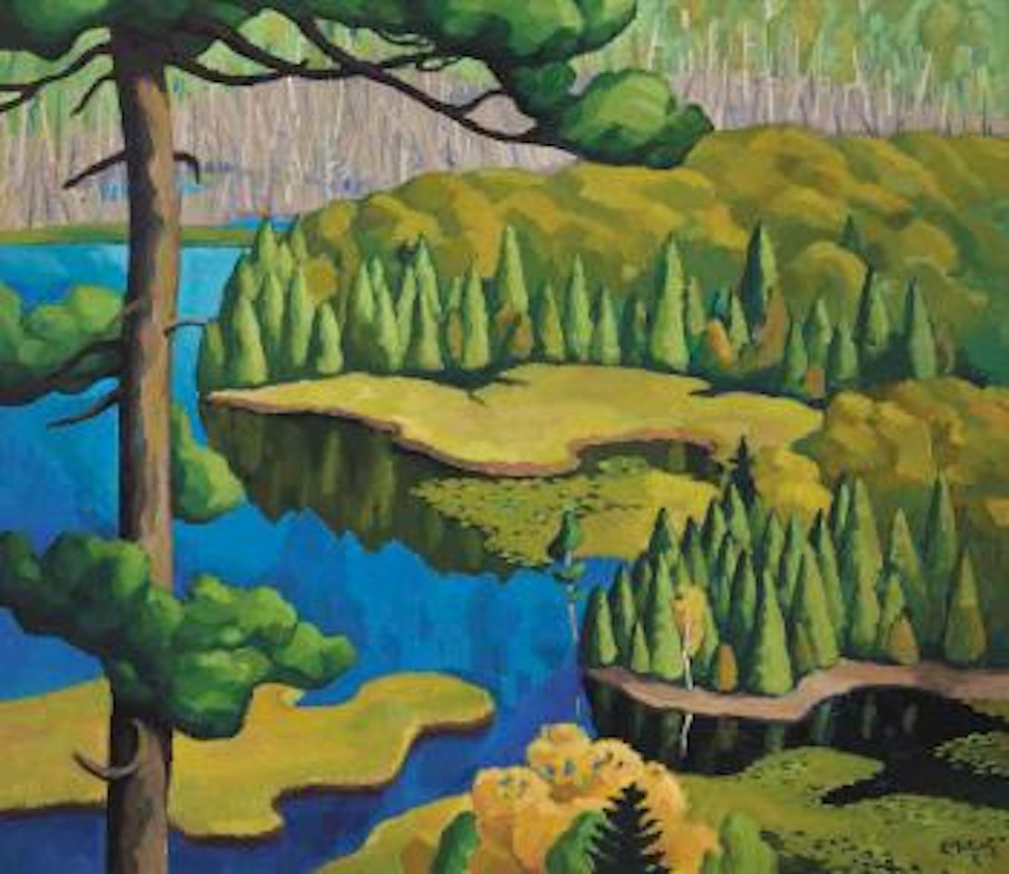 Great Bug Pond, Cache River by Edwin Headley Holgate