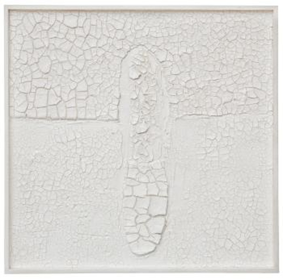 Bianco Cretto by Alberto Burri