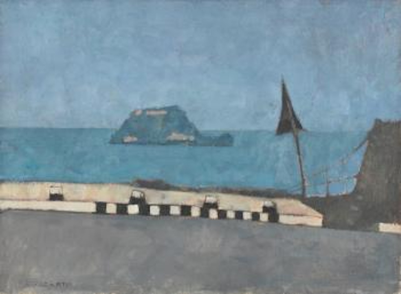 Veduta Della Gallinara by Felice Casorati