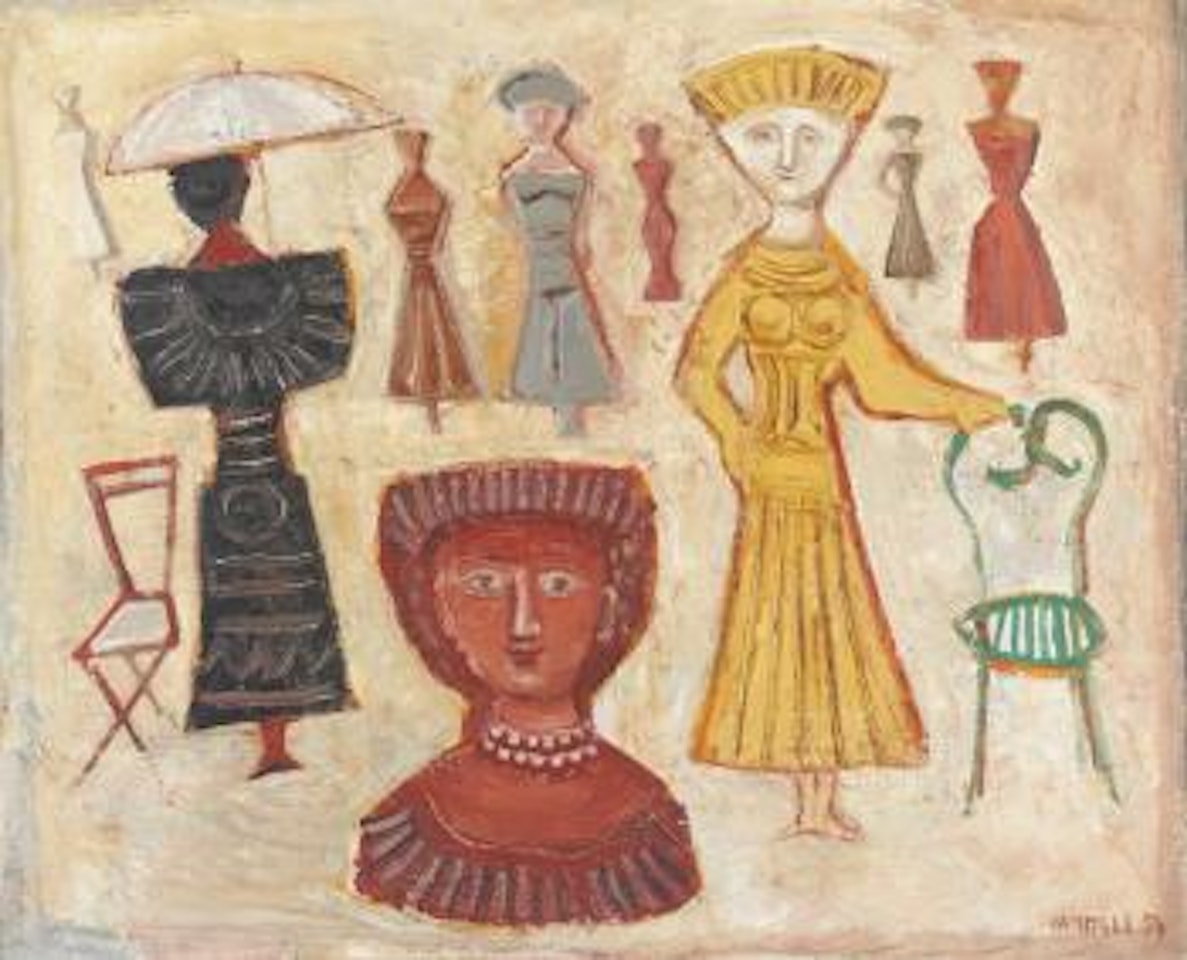Promenade by Massimo Campigli
