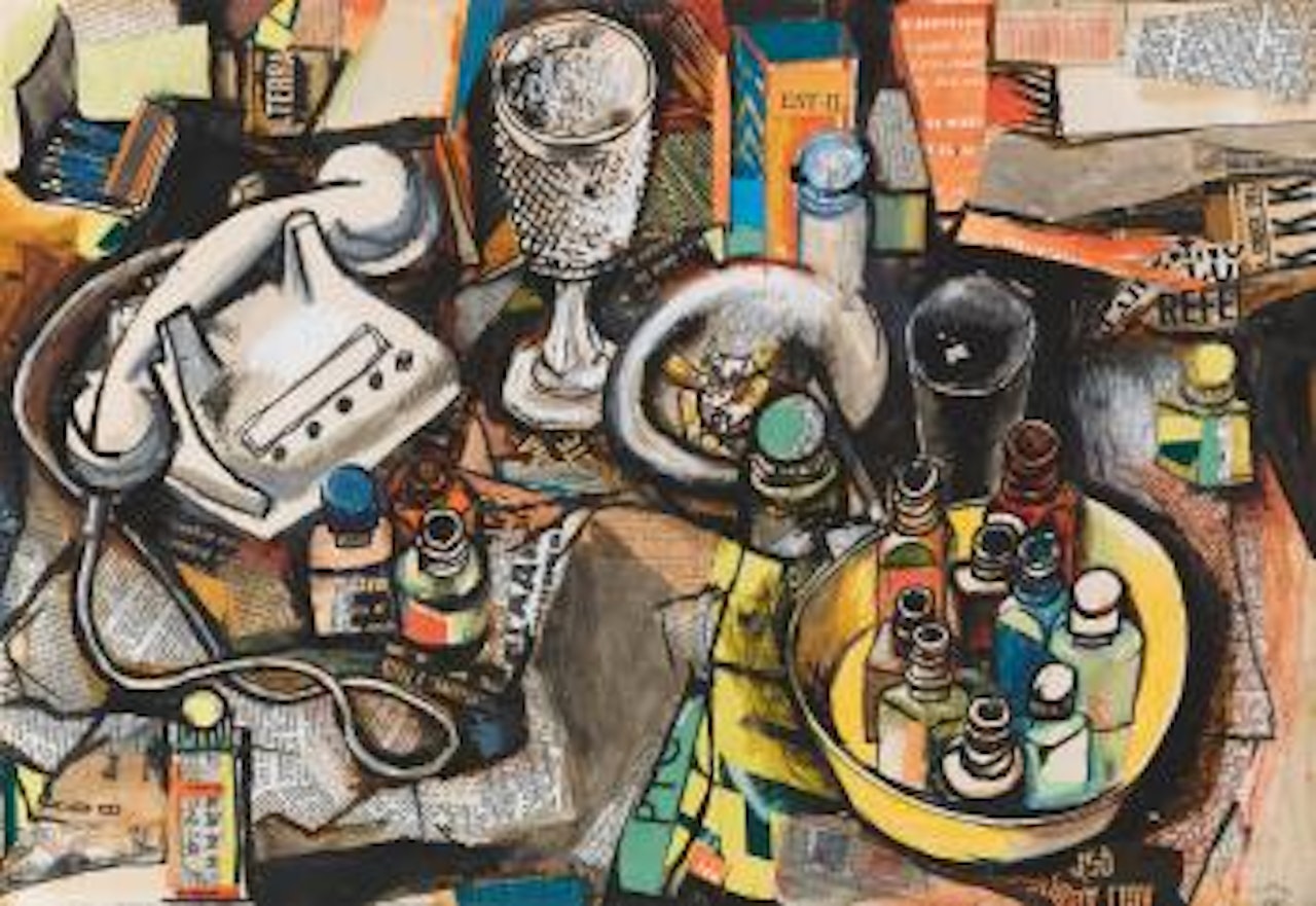 Tavolo Di Lavoro by Renato Guttuso