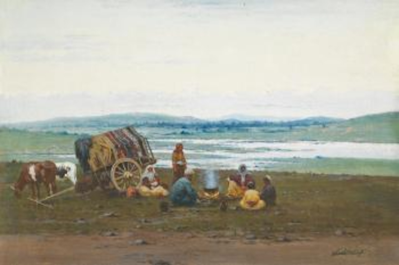 The Encampment by Richard Karlovich Zommer