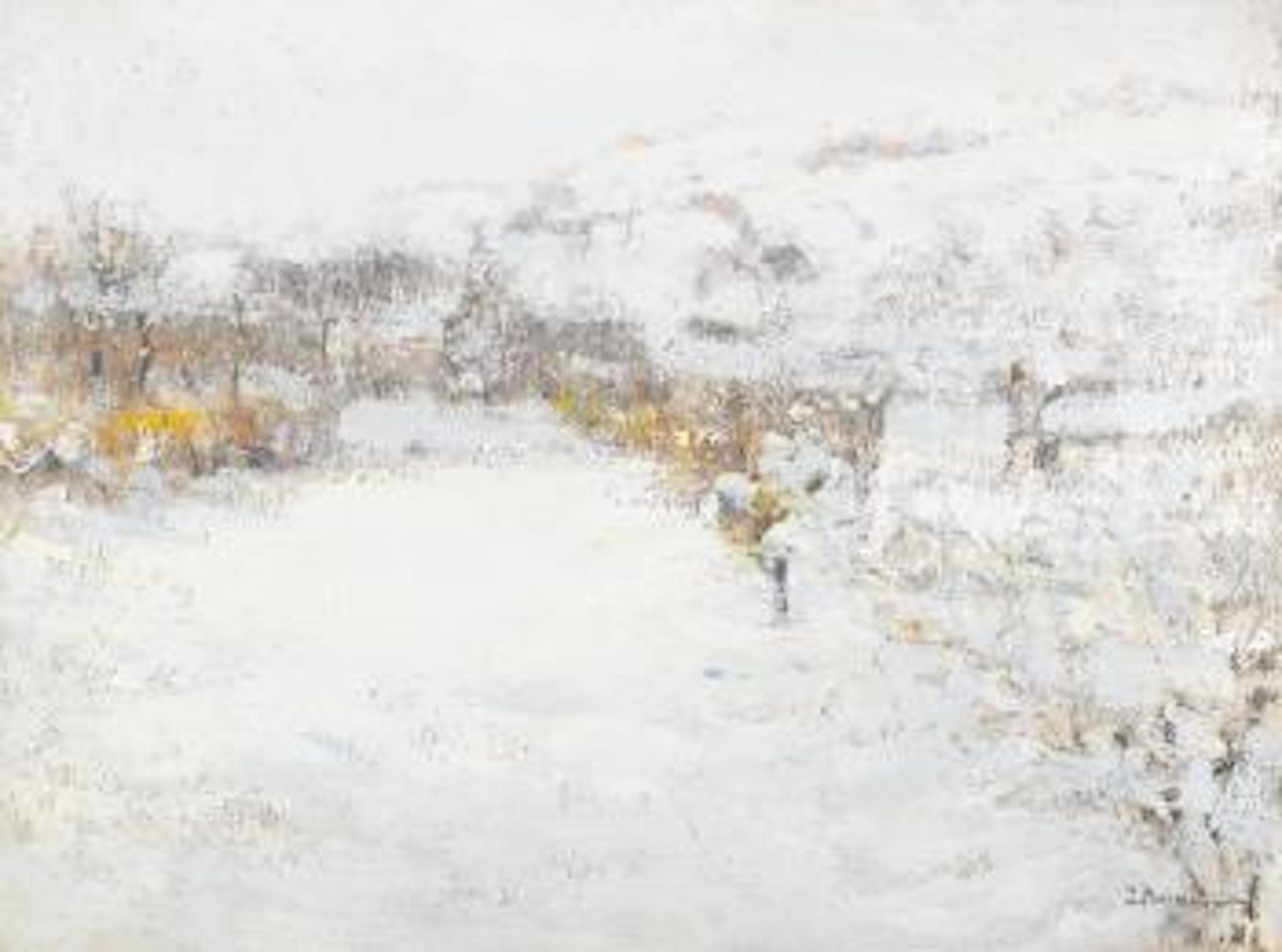 Entrance To a Garden In Trou-louette by Ivan Pavlovitch Pochitonov