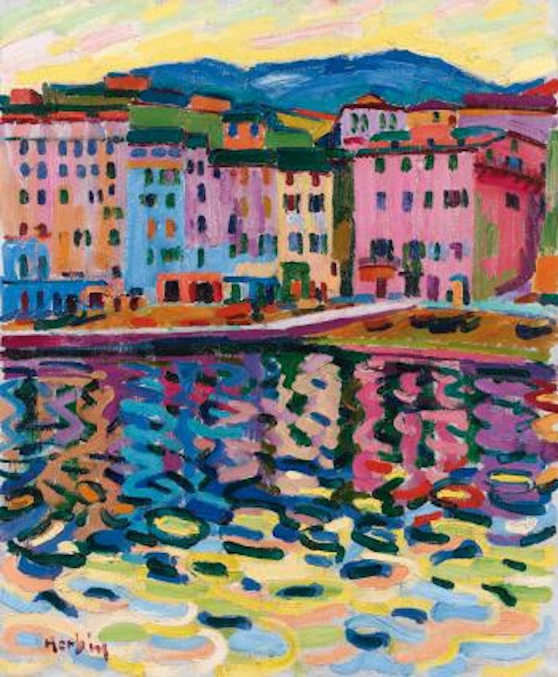 Quai Du Port De Bastia by Auguste Herbin