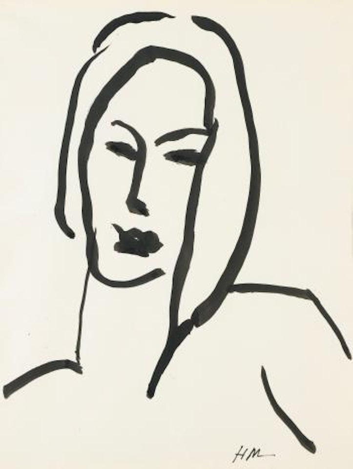Tête De Femme by Henri Matisse