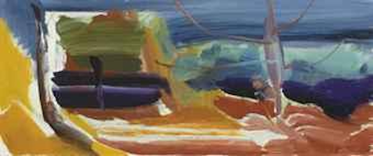 Three Trees by Ivon Hitchens