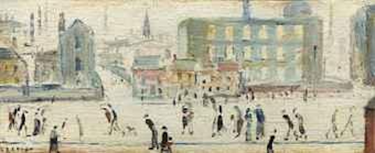 Street Scene by Laurence Stephen Lowry