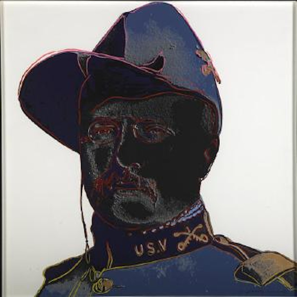 Teddy Roosevelt by Andy Warhol