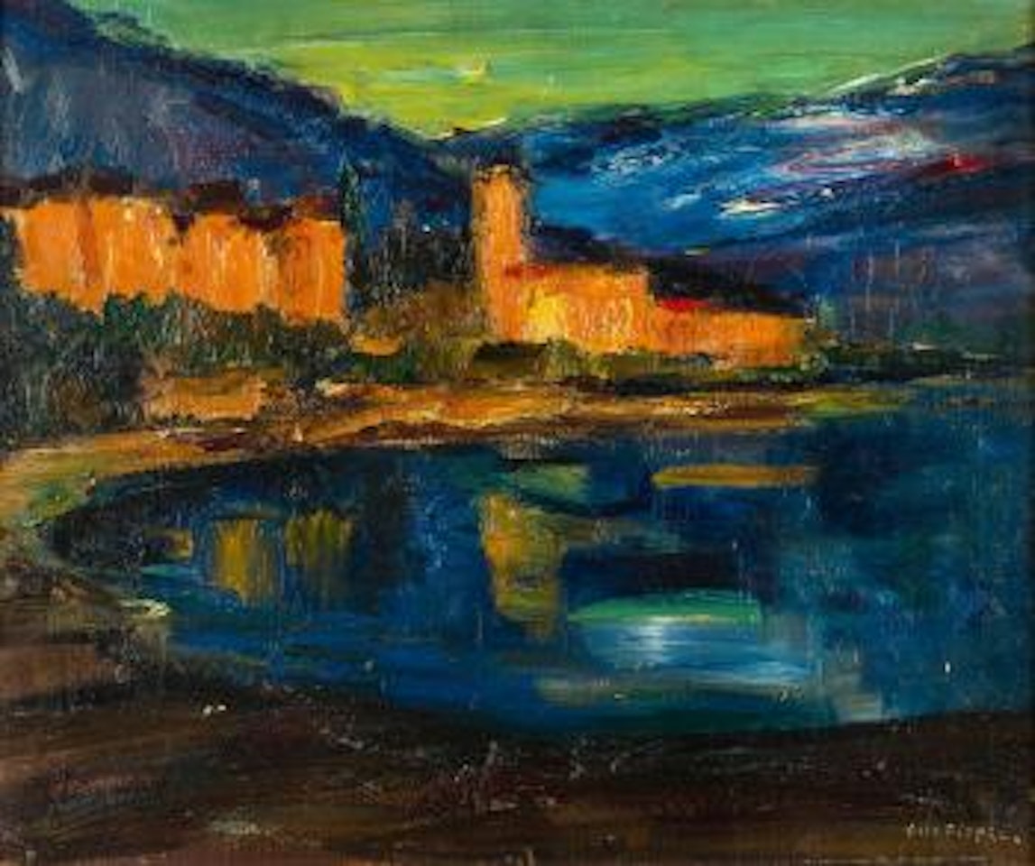 Brissago am Lago Maggiore by Otto Pippel