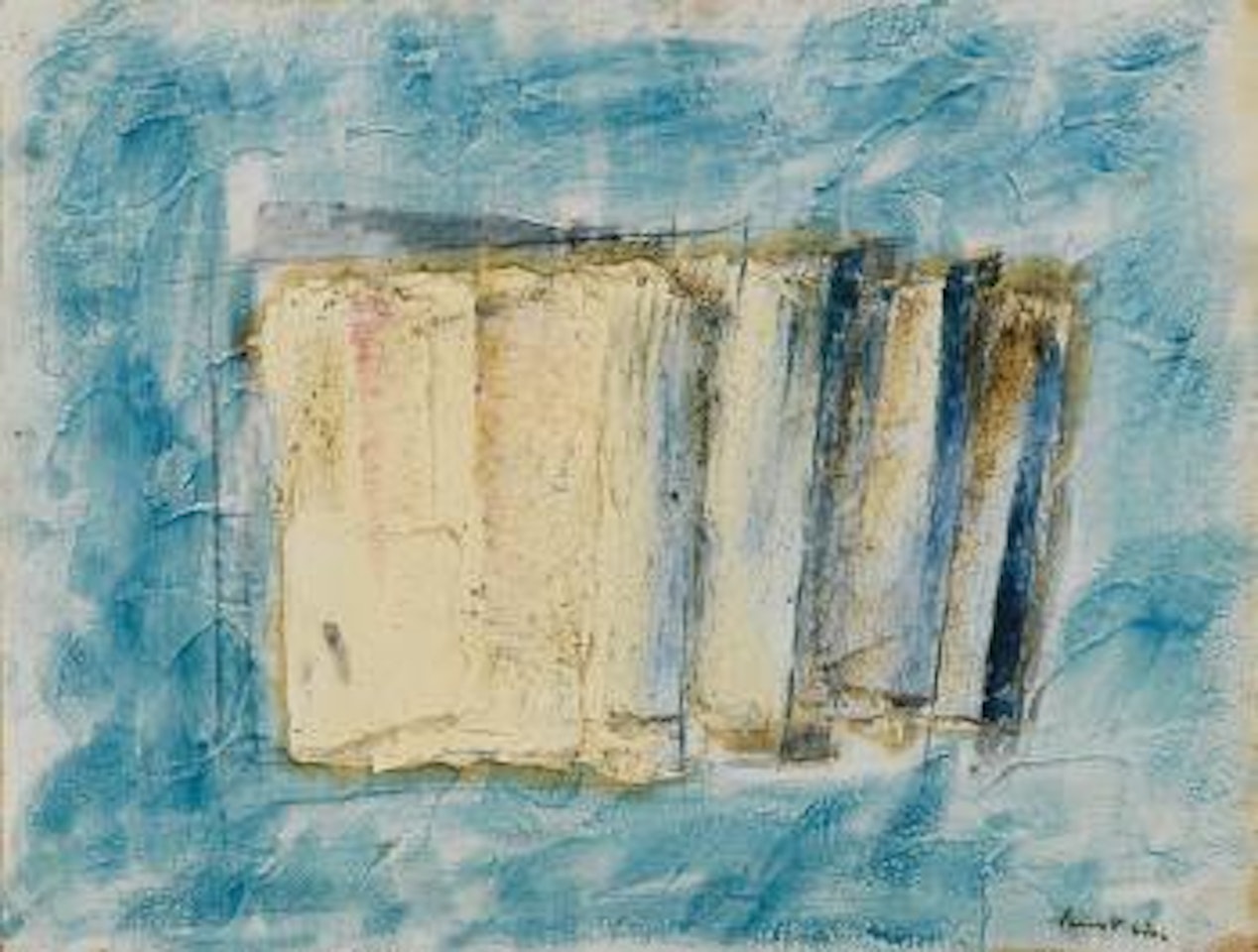 Les Dominos by Jean Fautrier