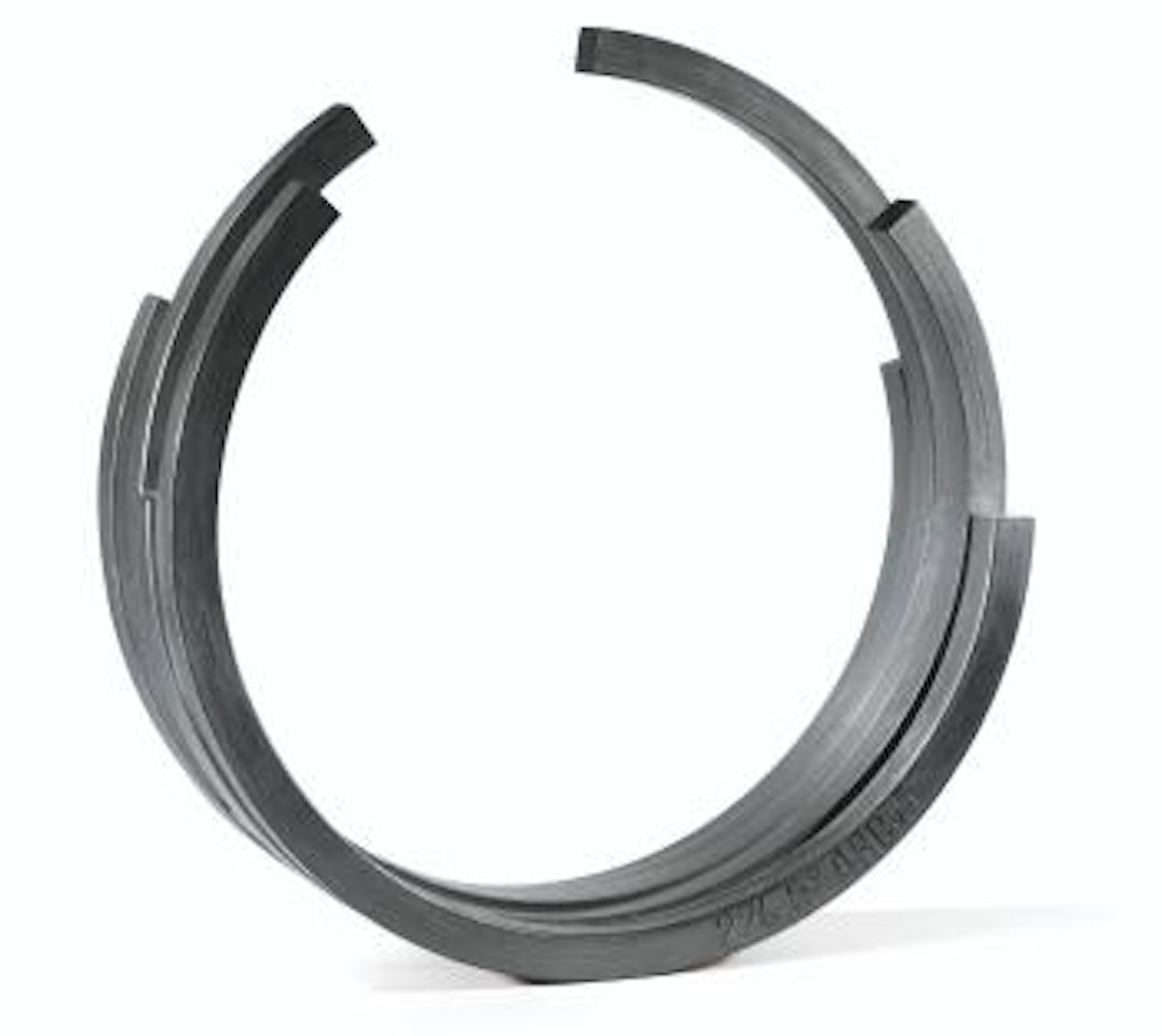 224.5° Arc x 5 by Bernar Venet