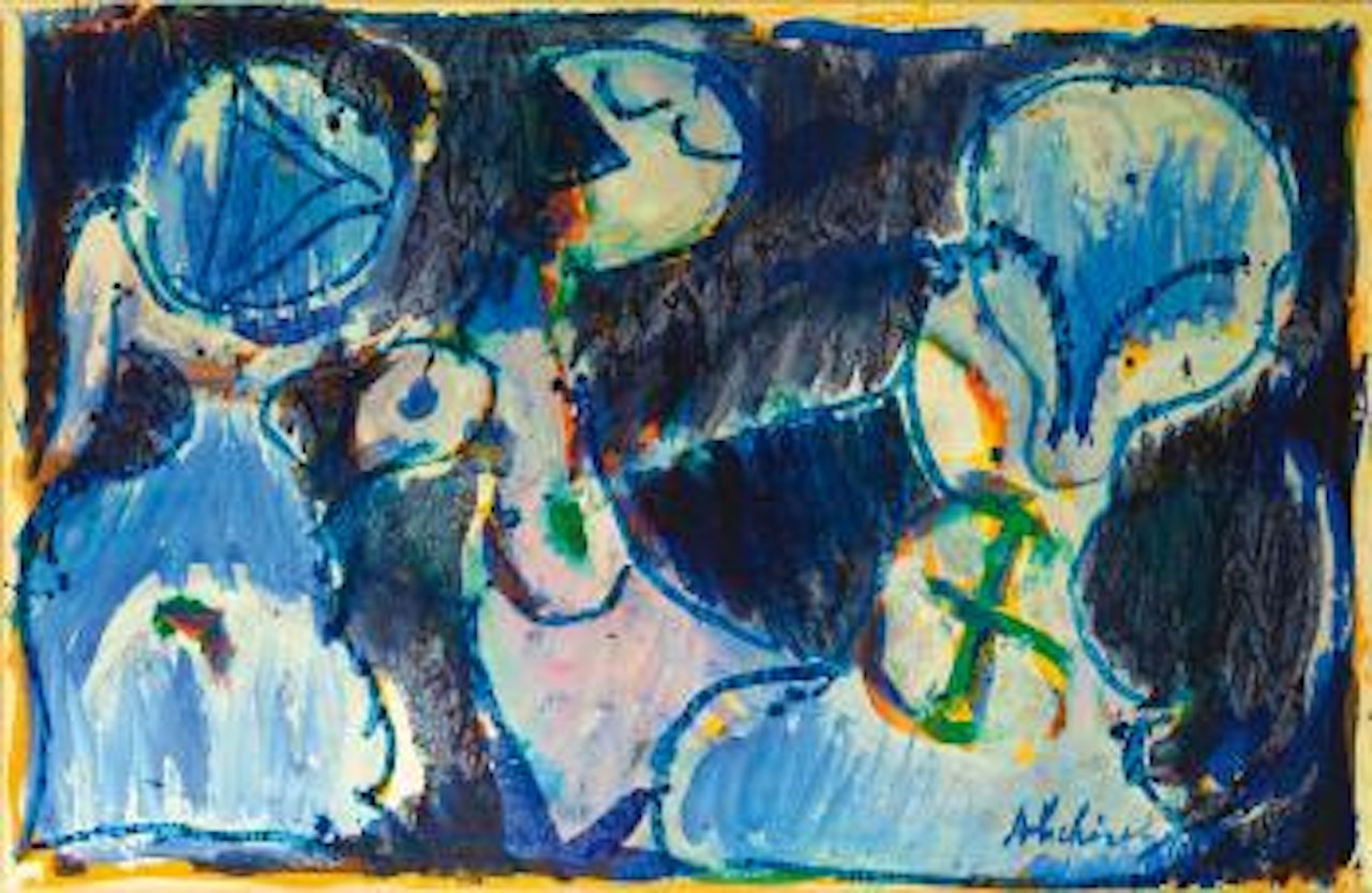 La Médiation by Pierre Alechinsky