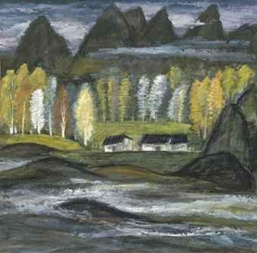 Landscape by Lin Fengmian