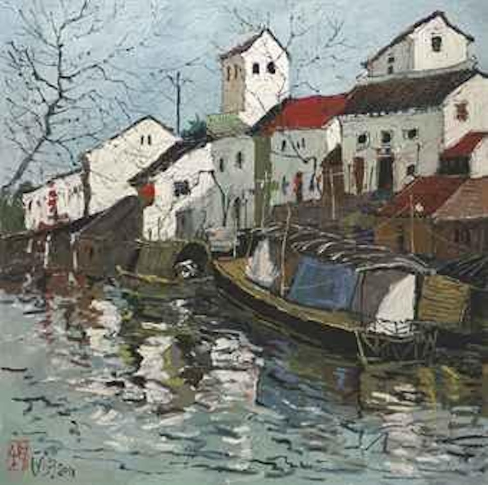 By the River by Pang Jiun