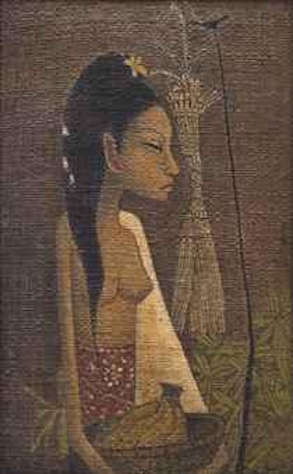 Dayak Girl by Cheong Soo Pieng