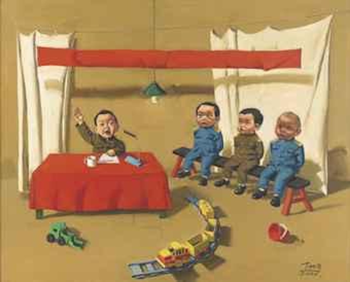 Children in Meeting by Tang Zhigang
