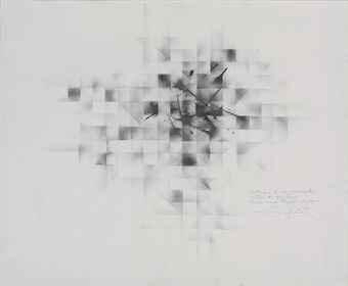 Estudio II de Movimento detras de Facetas (Study of Movement Behind Facets II) by Fernando Zobel de Ayala
