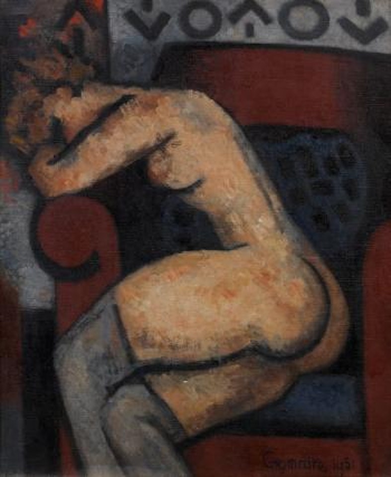 Modèle se reposant by Marcel Gromaire