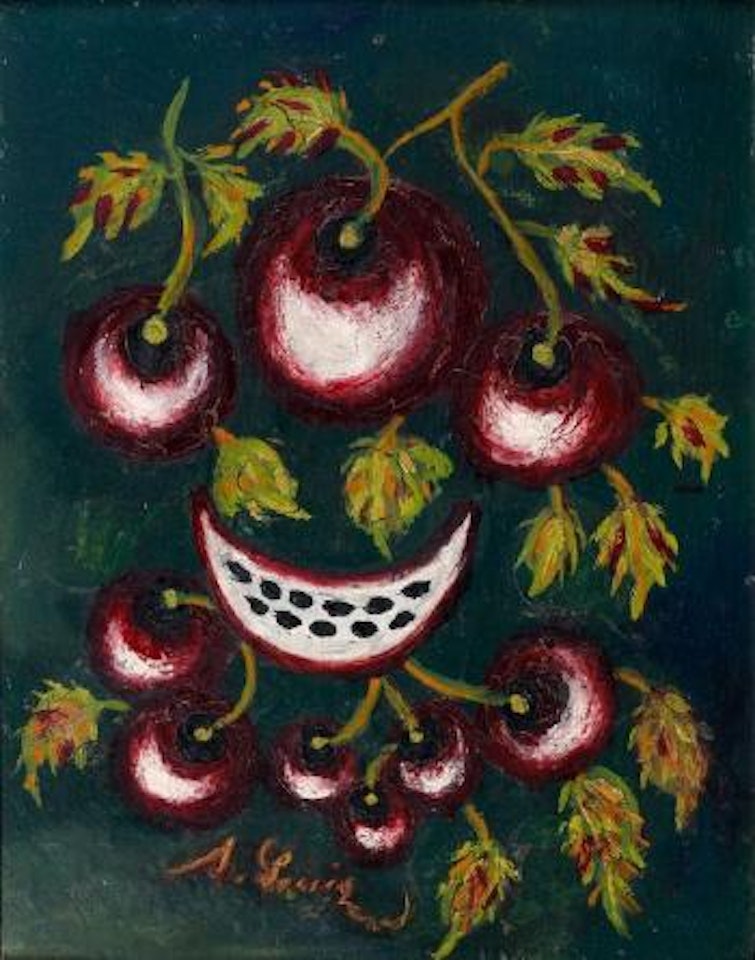 Nature morte aux cerises by Seraphine de Senlis