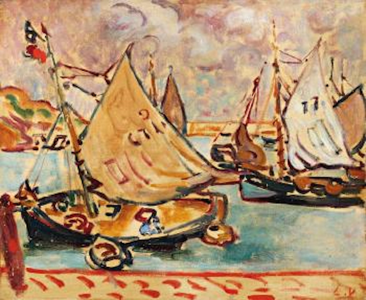 Régate dans le bassin by Louis Valtat