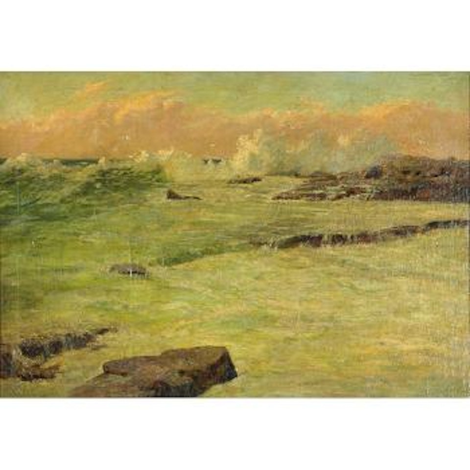 Breakers at Atlantic City by William Trost Richards
