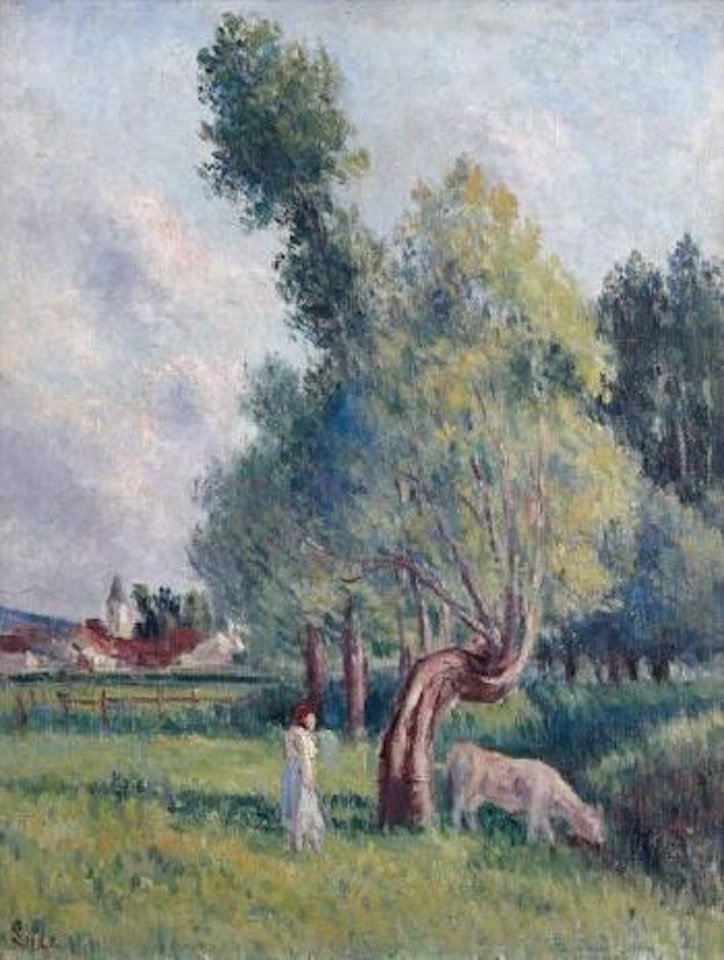 Bessy, les bords de la Cure (Yonne) by Maximilien Luce