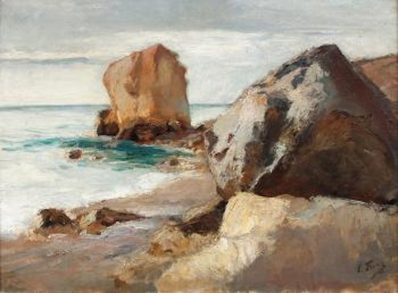 Côte rocheuse by Othon Friesz