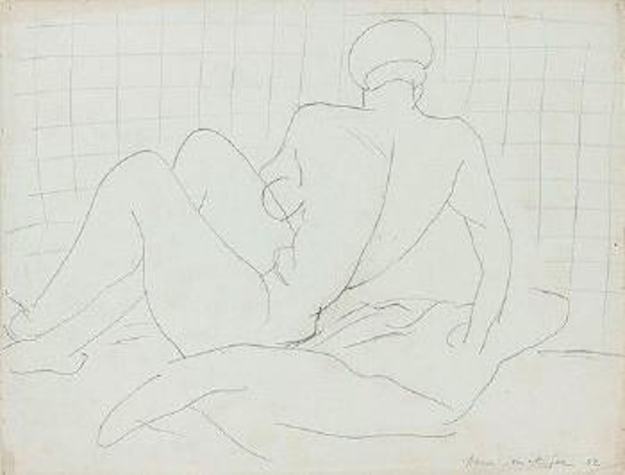 Nu de dos by Henri Matisse