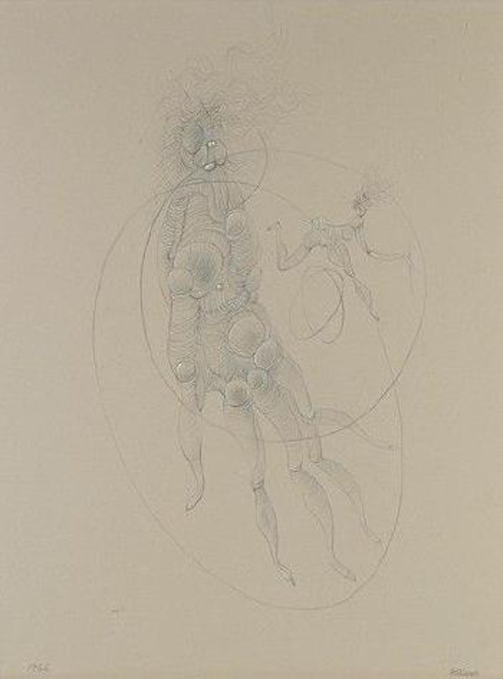Mains-jambes articulées by Hans Bellmer