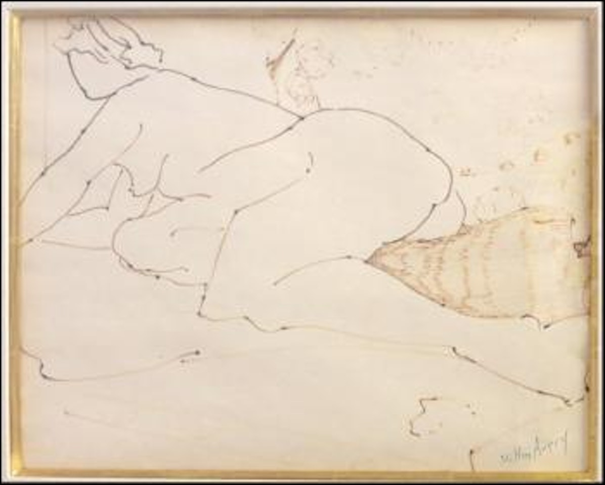 Nude reclining by Milton Avery