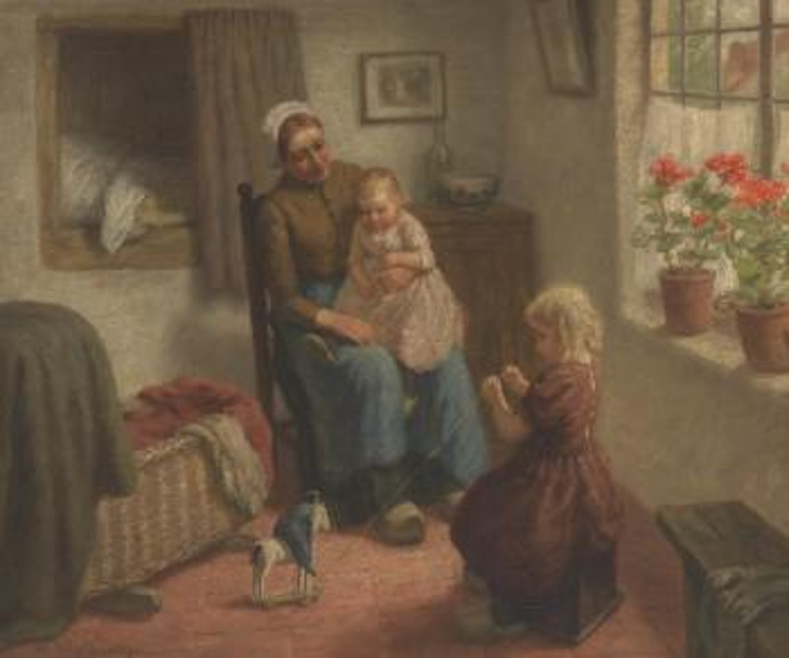 Dutch interior by Hendrik Heyligers