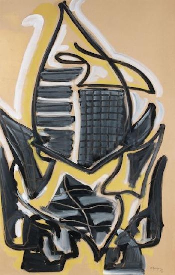 Figure armée by Charles Lapicque