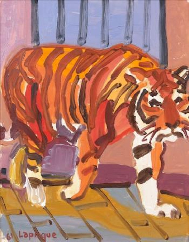 Tigre dans un cage by Charles Lapicque