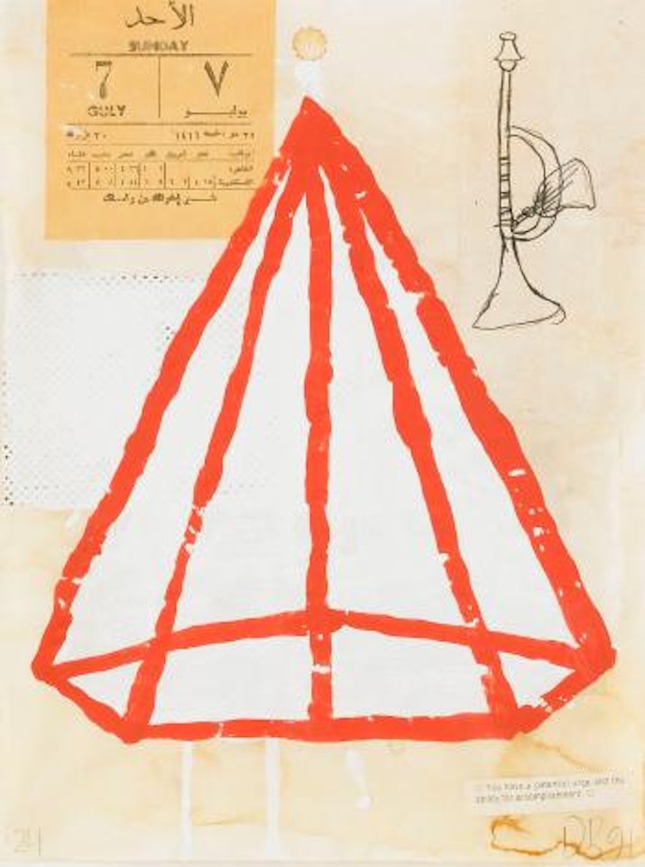 Komposition by Donald Baechler