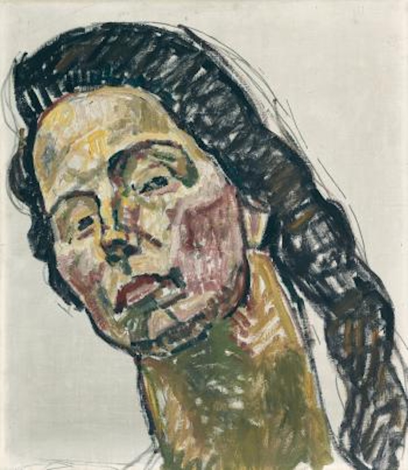 Blick In Die Unendlichkeit (Kopfstudie) by Ferdinand Hodler