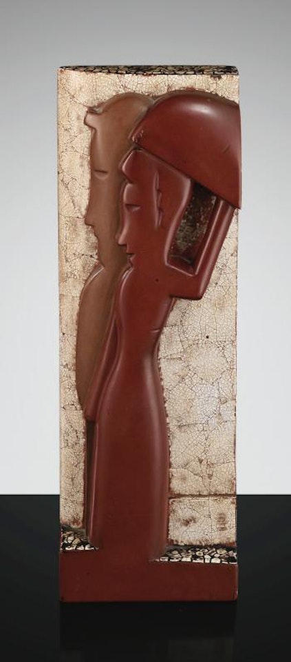 Bas Relief by Jean Dunand by Jean Lambert-Rucki