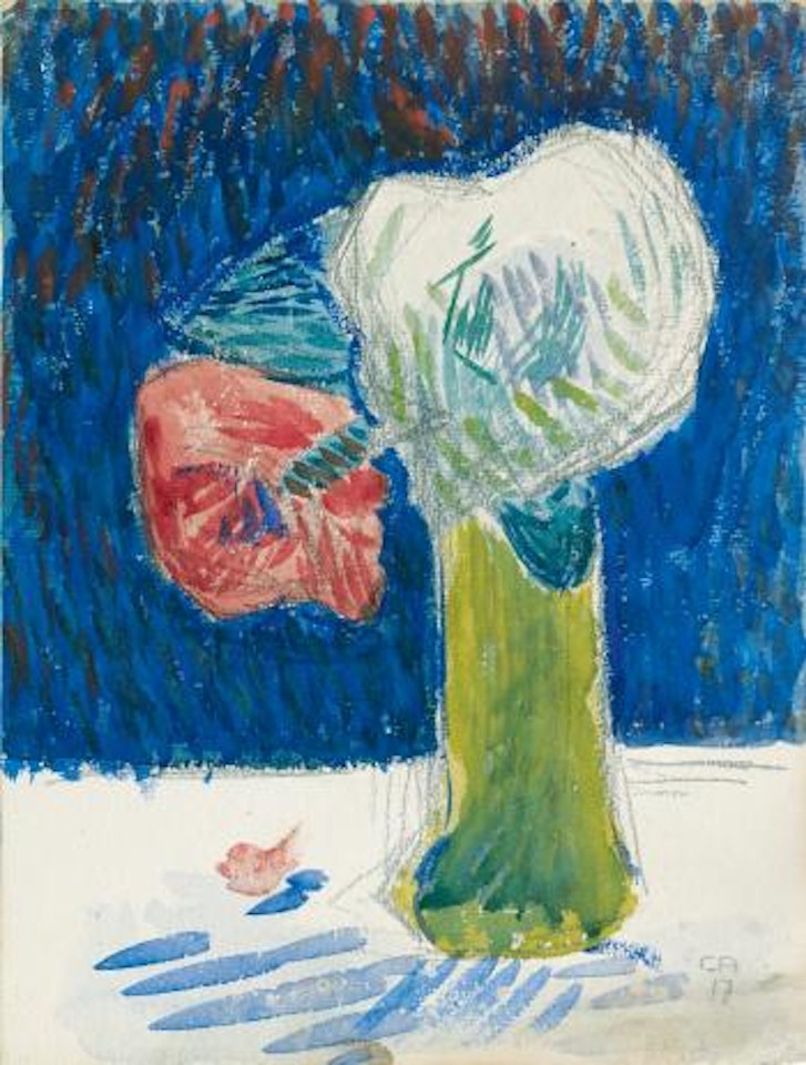 Blumen In Vase by Cuno Amiet