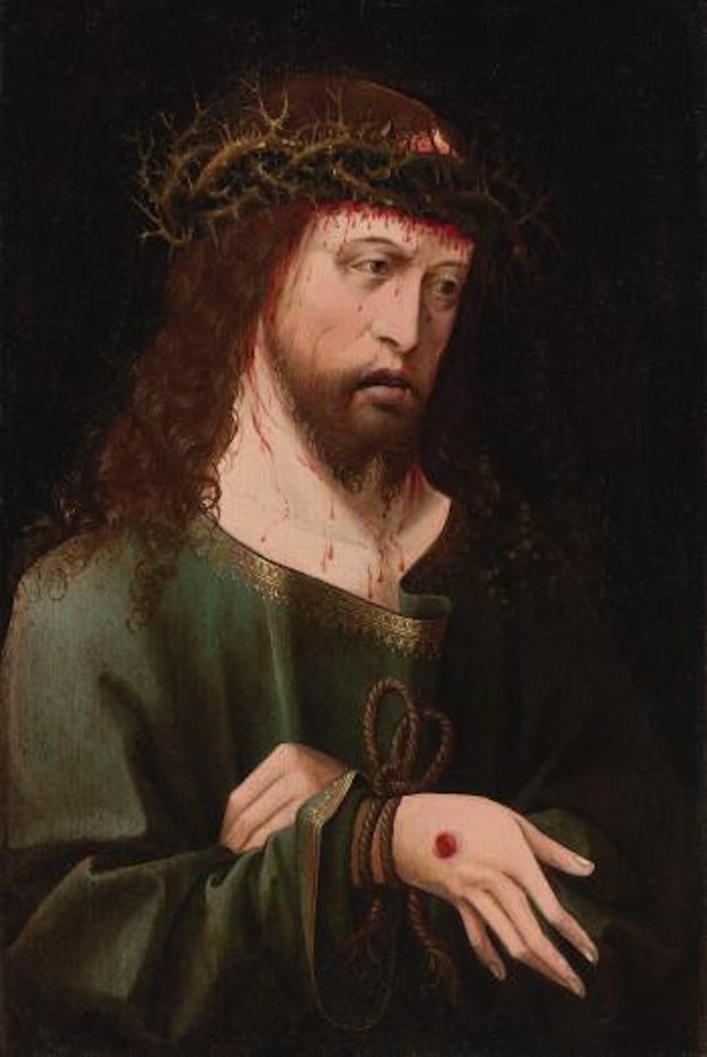 Christ As The Man Of Sorrows by Spanish School