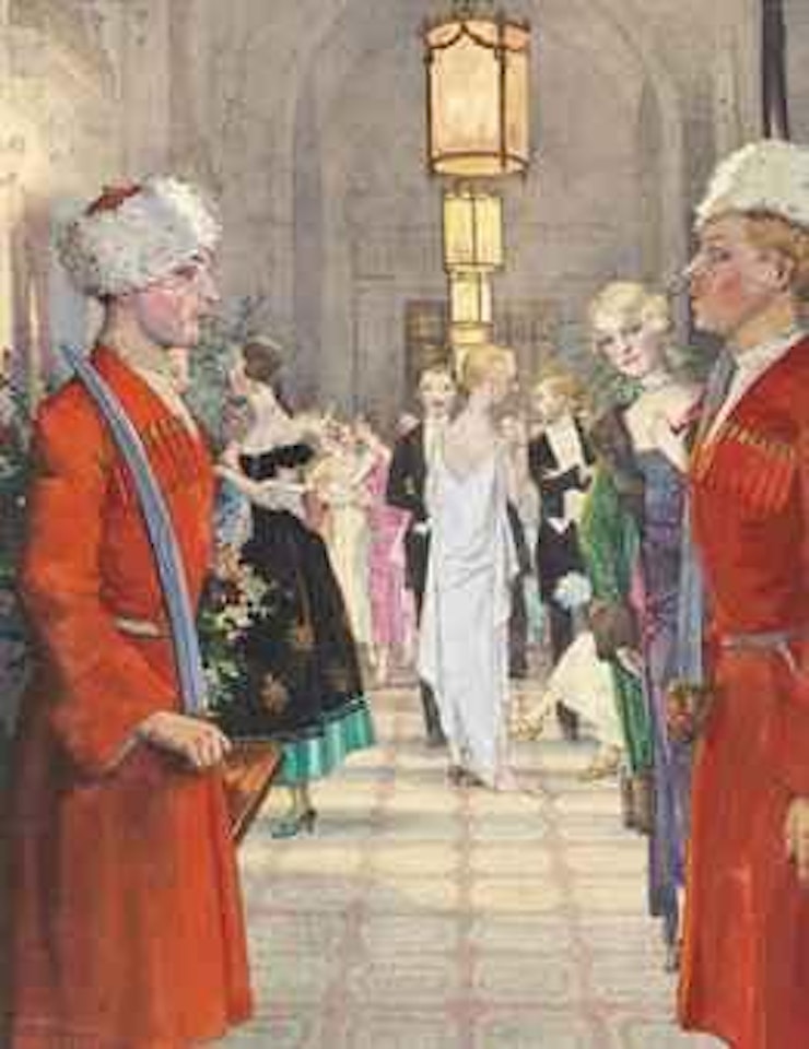 The Cossack Ball by Konstantin Somov