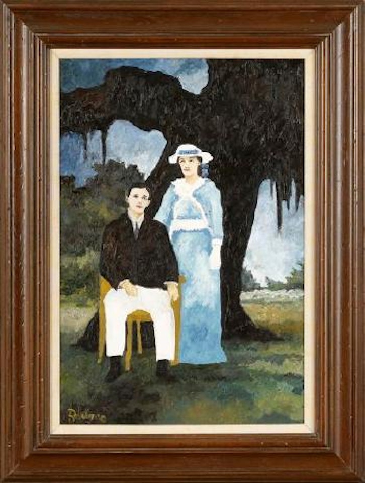 Wedding in Rosa, Louisiana by George Rodrigue