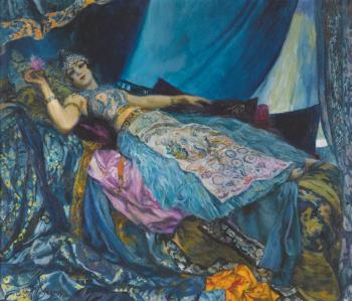 La Princesse Bleue by Georges Antoine Rochegrosse