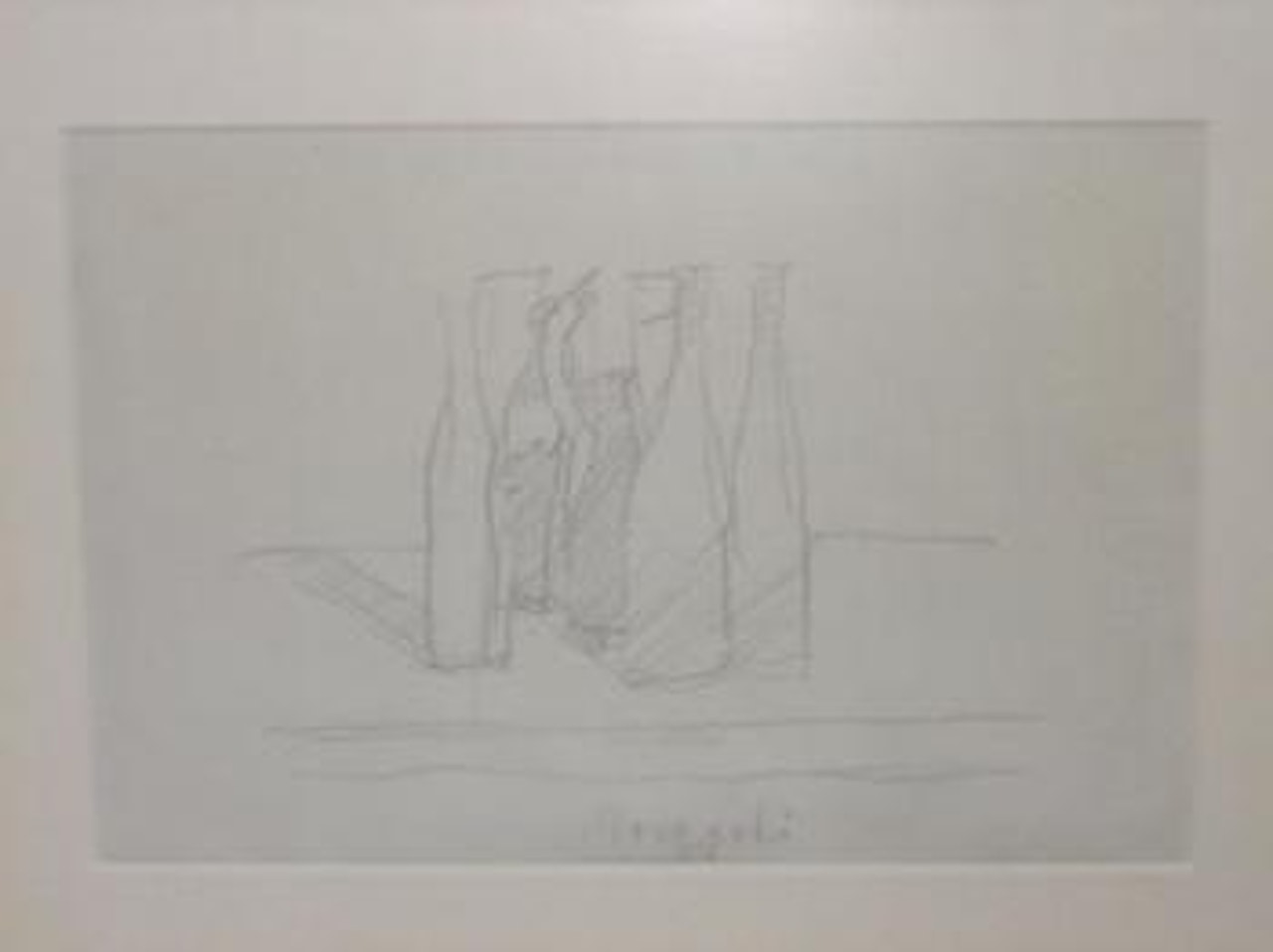 Bouteilles by Giorgio Morandi