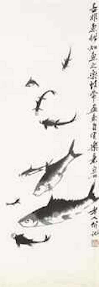 Fishes by Qi Baishi