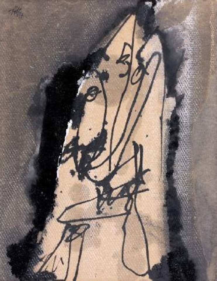 Cabeza by Antonio Saura
