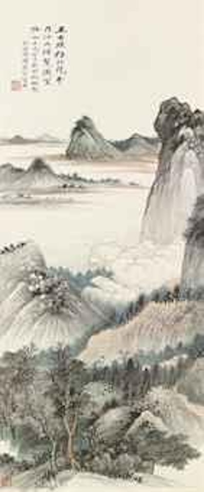 Landscape by Wu Hufan