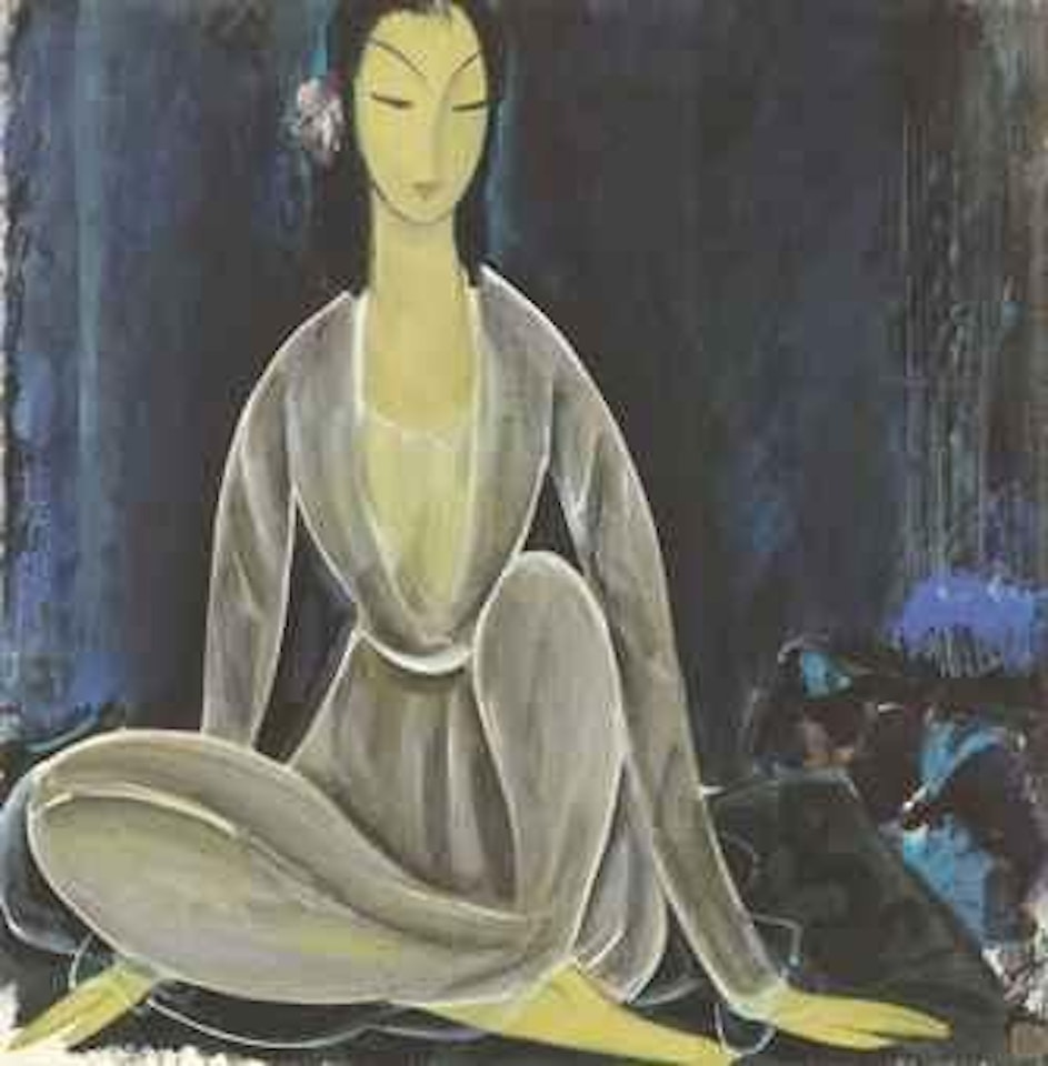 Lady by Lin Fengmian