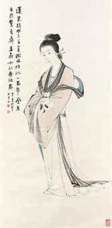 Queen Mother of the West by Zhang Daqian