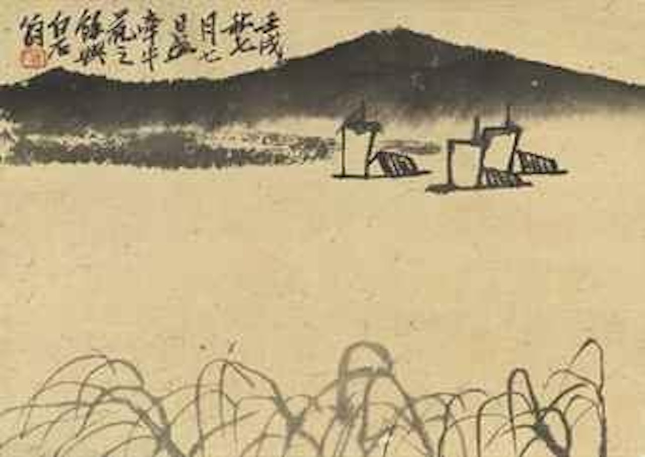 Fishing Boats by Qi Baishi
